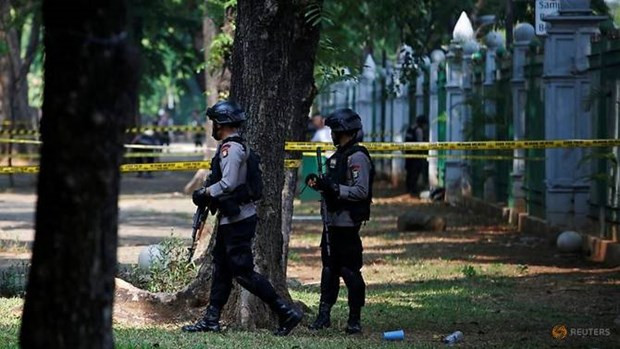 Reportan dos heridos tras explosión en capital de Indonesia ảnh 1 Reportan dos heridos tras explosión en capital de Indonesia ảnh 1