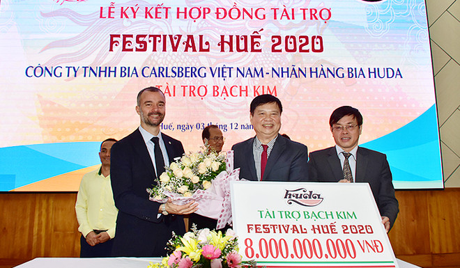 Carsberg Vietnam se convierte en patrocinador platino del Festival Hue 2020 ảnh 1 Carsberg Vietnam se convierte en patrocinador platino del Festival Hue 2020 ảnh 1