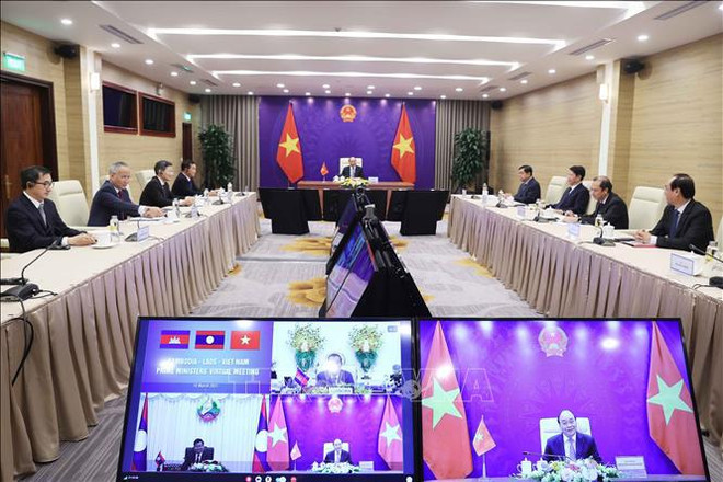Vietnam, Laos y Camboya fortalecen la amistad y cooperación ảnh 1 Vietnam, Laos y Camboya fortalecen la amistad y cooperación ảnh 1