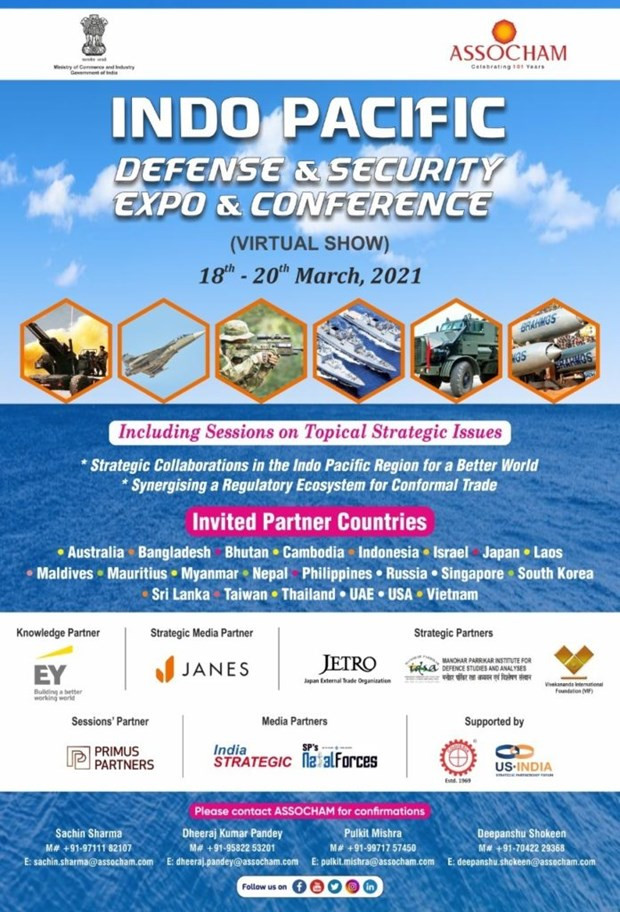 Vietnam participa en exposición y conferencia sobre defensa y seguridad de Indo-Pacífico ảnh 1 Vietnam participa en exposición y conferencia sobre defensa y seguridad de Indo-Pacífico ảnh 1