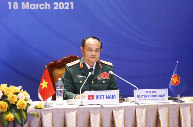 Efectúan la XVIII Reunión de Jefes de Fuerzas de Defensa de la ASEAN ảnh 2 Efectúan la XVIII Reunión de Jefes de Fuerzas de Defensa de la ASEAN ảnh 2