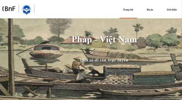 Biblioteca digital presenta la interacción cultural e histórica entre Vietnam y Francia ảnh 1 Biblioteca digital presenta la interacción cultural e histórica entre Vietnam y Francia ảnh 1