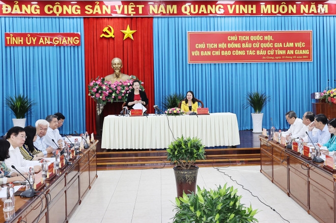 Revisan preparativos de provincia vietnamita de An Giang para elecciones parlamentarias ảnh 1 Revisan preparativos de provincia vietnamita de An Giang para elecciones parlamentarias ảnh 1