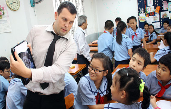 Provincia vietnamita de Bac Giang promueve enseñanza y aprendizaje del inglés ảnh 1 Provincia vietnamita de Bac Giang promueve enseñanza y aprendizaje del inglés ảnh 1