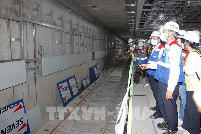 Ciudad Ho Chi Minh planea poner a prueba línea 1 del metro para fines de 2021 ảnh 1 Ciudad Ho Chi Minh planea poner a prueba línea 1 del metro para fines de 2021 ảnh 1