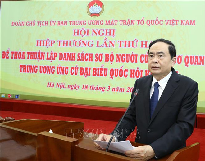 Celebran segunda conferencia consultiva en preparación de las próximas elecciones en Vietnam ảnh 2 Celebran segunda conferencia consultiva en preparación de las próximas elecciones en Vietnam ảnh 2