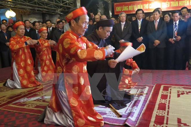 Celebrarán Festival del Templo Tran en febrero próximo ảnh 1 Celebrarán Festival del Templo Tran en febrero próximo ảnh 1