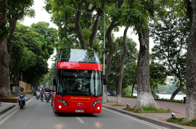 [Fotos] Hanoi pondrá en marcha servicio de autobuses de dos pisos ảnh 3