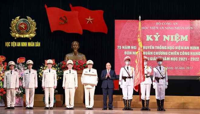 Enaltecen aportes de Academia de Seguridad Popular de Vietnam a defensa nacional ảnh 1 Enaltecen aportes de Academia de Seguridad Popular de Vietnam a defensa nacional ảnh 1