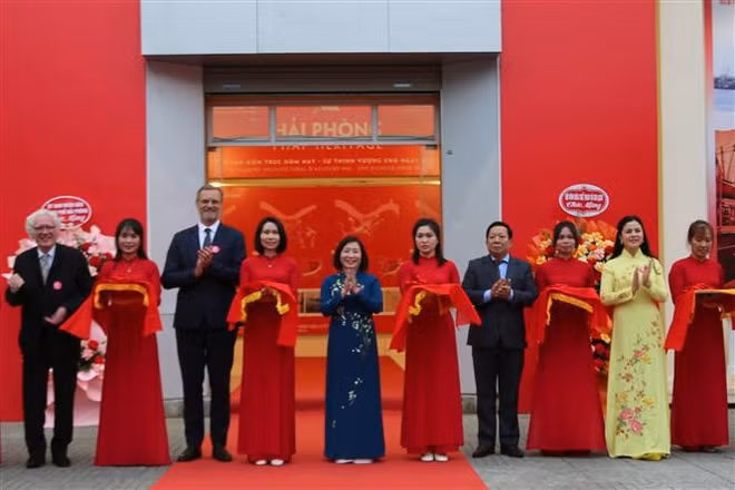 Exposición destaca características distintivas de arquitectura francesa en Hai Phong ảnh 1 Exposición destaca características distintivas de arquitectura francesa en Hai Phong ảnh 1