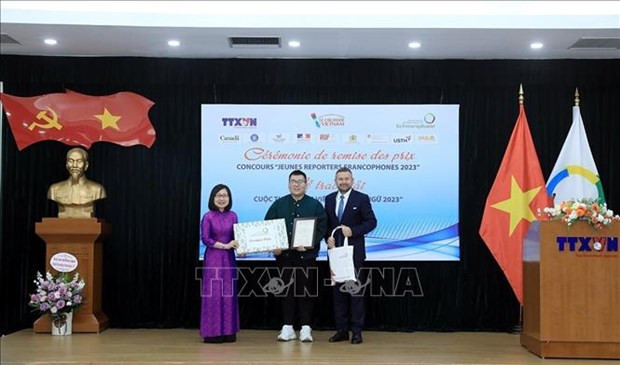 Anuncian ganadores del octavo concurso “Jóvenes reporteros francófonos” ảnh 1 Anuncian ganadores del octavo concurso “Jóvenes reporteros francófonos” ảnh 1