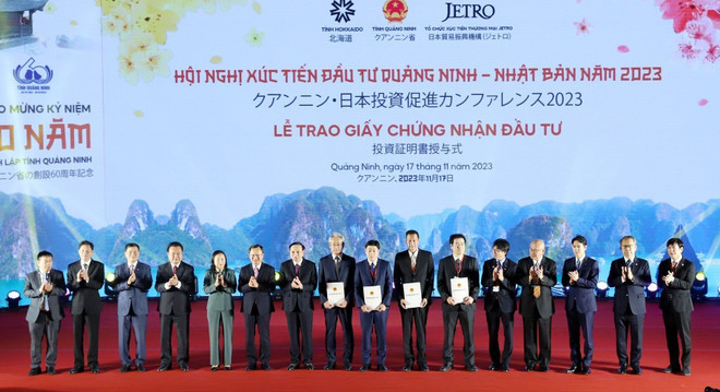 Quang Ninh atrae 80 millones de dólares de inversión japonesa ảnh 1 Quang Ninh atrae 80 millones de dólares de inversión japonesa ảnh 1