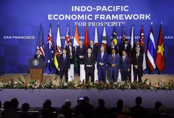 Presidente de Vietnam propone direcciones para la cooperación de IPEF ảnh 1 Presidente de Vietnam propone direcciones para la cooperación de IPEF ảnh 1