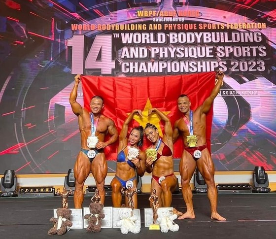 Vietnam obtiene ocho oros en el Campeonato Mundial de Culturismo ảnh 2 Vietnam obtiene ocho oros en el Campeonato Mundial de Culturismo ảnh 2
