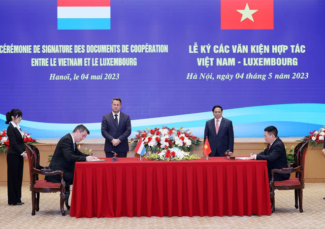 Vietnam y Luxemburgo determinados a elevar relaciones a nueva altura ảnh 1 Vietnam y Luxemburgo determinados a elevar relaciones a nueva altura ảnh 1