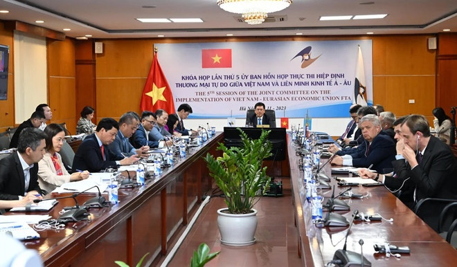 TLC impulsa comercio entre Vietnam y Unión Económica Euroasiática ảnh 1 TLC impulsa comercio entre Vietnam y Unión Económica Euroasiática ảnh 1