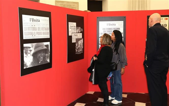 Exposición destaca historia de amistad entre Vietnam e Italia ảnh 1 Exposición destaca historia de amistad entre Vietnam e Italia ảnh 1