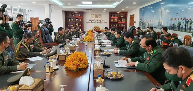 Vietnam y Camboya refuerzan cooperación en la defensa ảnh 1 Vietnam y Camboya refuerzan cooperación en la defensa ảnh 1