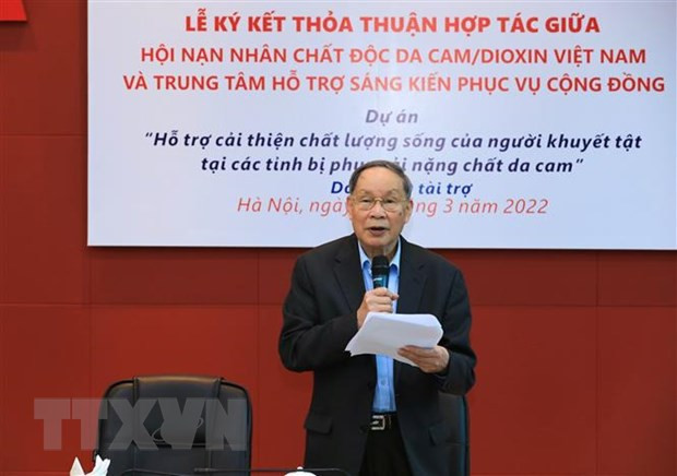 Buscan mejorar la calidad de vida de las víctimas del Agente Naranja en Vietnam ảnh 2 Buscan mejorar la calidad de vida de las víctimas del Agente Naranja en Vietnam ảnh 2