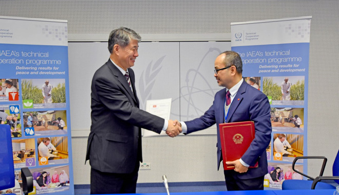Vietnam y OIEA firman marco programático para cooperación técnica ảnh 1 Vietnam y OIEA firman marco programático para cooperación técnica ảnh 1