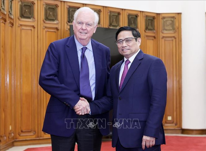 Premier vietnamita recibe a director del Programa Vietnam de Universidad de Harvard ảnh 1 Premier vietnamita recibe a director del Programa Vietnam de Universidad de Harvard ảnh 1