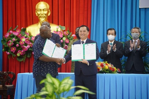 Empresa vietnamita firma contratos para exportar arroz a Sierra Leona ảnh 3 Empresa vietnamita firma contratos para exportar arroz a Sierra Leona ảnh 3