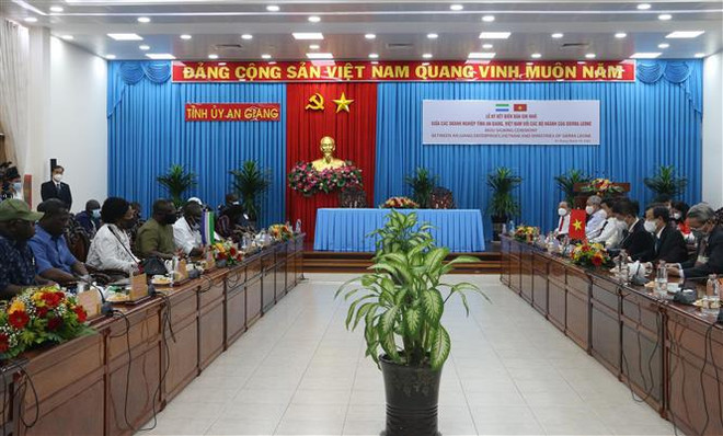 Empresa vietnamita firma contratos para exportar arroz a Sierra Leona ảnh 1 Empresa vietnamita firma contratos para exportar arroz a Sierra Leona ảnh 1