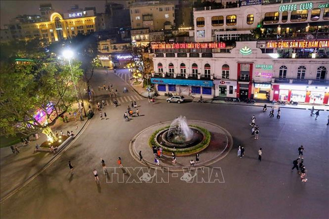 Hanoi reabre espacio peatonal para promover el turismo local ảnh 1 Hanoi reabre espacio peatonal para promover el turismo local ảnh 1