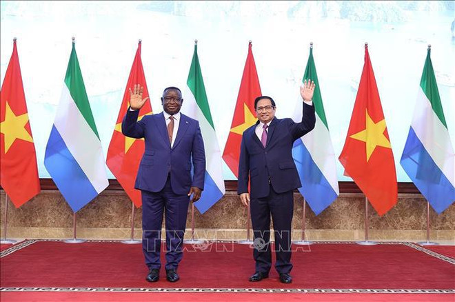 Sierra Leona considera importante el desarrollo de nexos con Vietnam ảnh 1