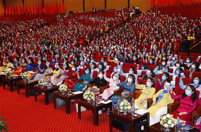 Ha Thi Nga, reelegida presidenta de Unión de Mujeres de Vietnam para XIII mandato ảnh 2 Ha Thi Nga, reelegida presidenta de Unión de Mujeres de Vietnam para XIII mandato ảnh 2