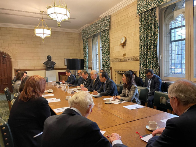 Diputados británicos apoyan el desarrollo de asociación estratégica con Vietnam ảnh 1 Diputados británicos apoyan el desarrollo de asociación estratégica con Vietnam ảnh 1