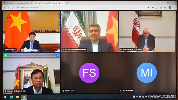 Efectúan séptima consulta política entre Vietnam e Irán ảnh 1