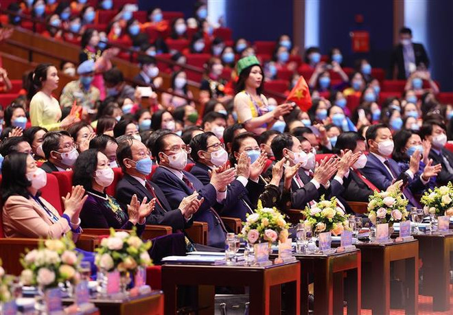 Inauguran en Vietnam XIII Congreso Nacional de las Mujeres ảnh 3 Inauguran en Vietnam XIII Congreso Nacional de las Mujeres ảnh 3