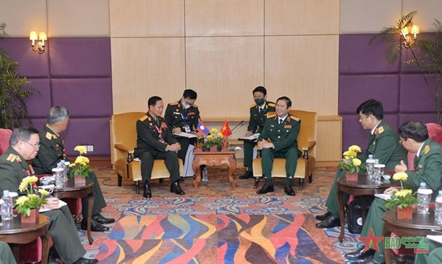 Estrechan lazos entre ejército de Vietnam y fuerzas armadas de Laos y Myanmar ảnh 1