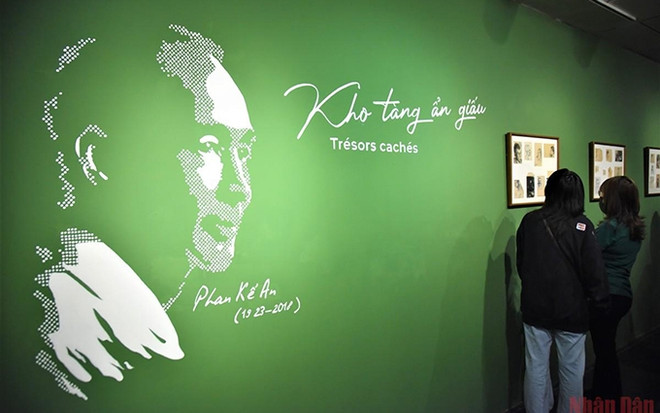 Inauguran en Hanoi exposición de obras inéditas del desaparecido pintor Phan Ke An ảnh 1 Inauguran en Hanoi exposición de obras inéditas del desaparecido pintor Phan Ke An ảnh 1