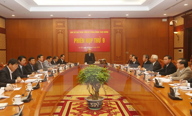 Comité contra la corrupción de Vietnam se reunirá el lunes próximo ảnh 1 Comité contra la corrupción de Vietnam se reunirá el lunes próximo ảnh 1