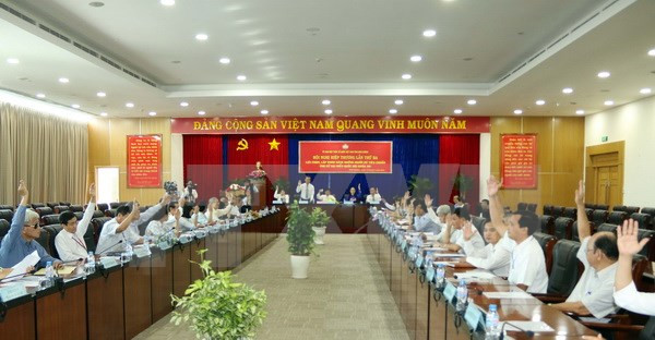 Celebran en localidades vietnamitas conferencia de elecciones legislativas ảnh 1 Celebran en localidades vietnamitas conferencia de elecciones legislativas ảnh 1