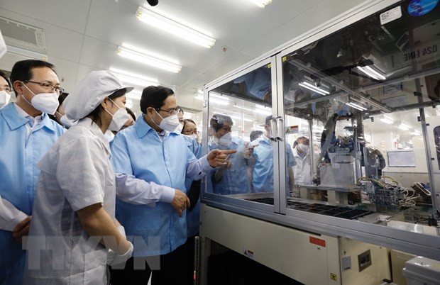 Primer ministro de Vietnam realiza visita de trabajo en Thai Nguyen ảnh 1 Primer ministro de Vietnam realiza visita de trabajo en Thai Nguyen ảnh 1