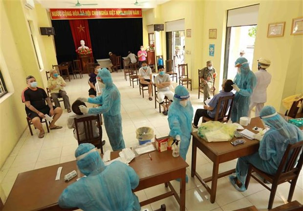 Hanoi detecta cinco nuevos casos del COVID-19 ảnh 1 Hanoi detecta cinco nuevos casos del COVID-19 ảnh 1