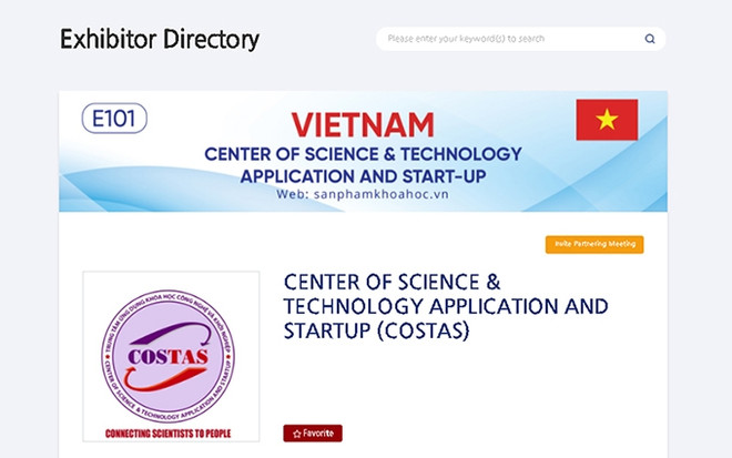 Empresas vietnamitas participan en Semana de Socios Bio ASEAN - Corea del Sur 2021 ảnh 1 Empresas vietnamitas participan en Semana de Socios Bio ASEAN - Corea del Sur 2021 ảnh 1