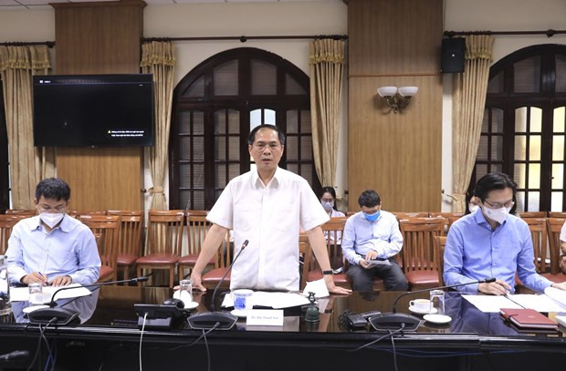 La diplomacia de las vacunas es muy importante y urgente, afirma canciller vietnamita ảnh 1