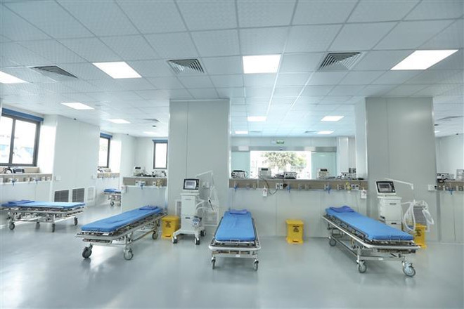 Ponen en marcha nuevo hospital para tratamiento del COVID-19 en Hanoi ảnh 2 Ponen en marcha nuevo hospital para tratamiento del COVID-19 en Hanoi ảnh 2