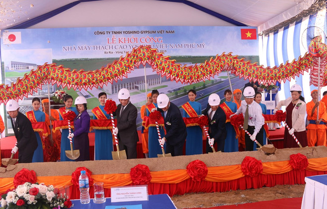Construyen en provincia vietnamita fábrica japonesa de escayola ảnh 1 Construyen en provincia vietnamita fábrica japonesa de escayola ảnh 1