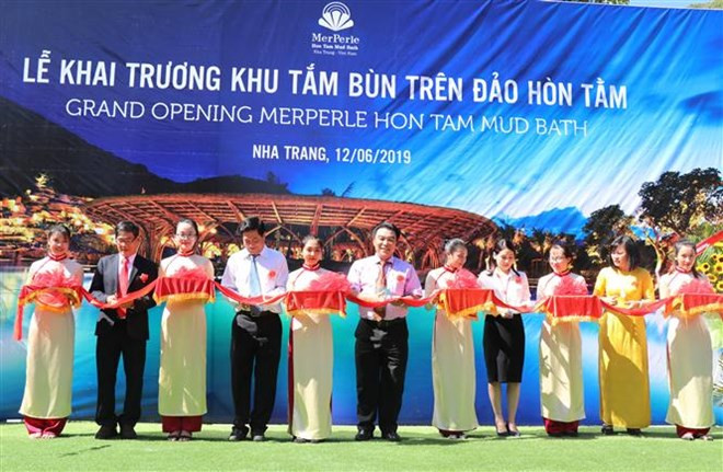 Inauguran en Khanh Hoa el mayor complejo de baño de lodo en Vietnam ảnh 1