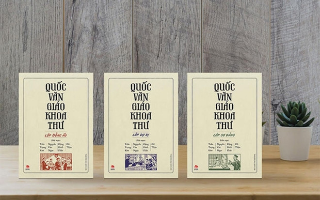 Reeditan los primeros libros de texto de enseñanza primaria en Vietnam ảnh 1 Reeditan los primeros libros de texto de enseñanza primaria en Vietnam ảnh 1