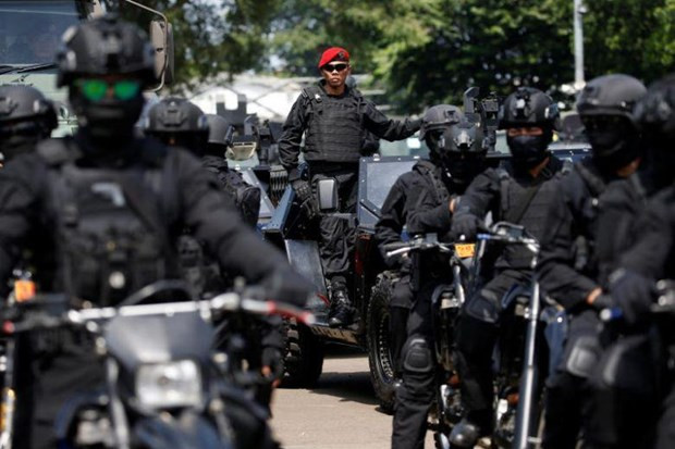 Detienen en Indonesia a 34 presuntos terroristas ảnh 1 Detienen en Indonesia a 34 presuntos terroristas ảnh 1