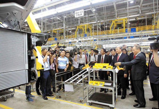 Inauguran en Vietnam fábrica de automóviles VinFast ảnh 3 Inauguran en Vietnam fábrica de automóviles VinFast ảnh 3