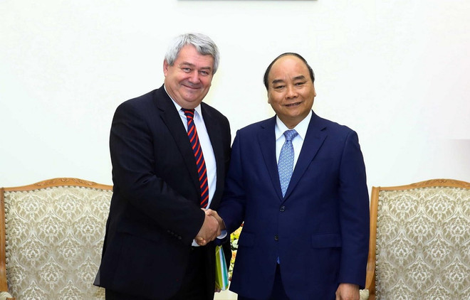 Recibe primer ministro de Vietnam a dirigente legislativo de la República Checa ảnh 1 Recibe primer ministro de Vietnam a dirigente legislativo de la República Checa ảnh 1