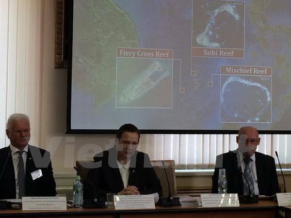 Asunto del Mar del Este calienta seminario internacional en Rusia ảnh 1 Asunto del Mar del Este calienta seminario internacional en Rusia ảnh 1