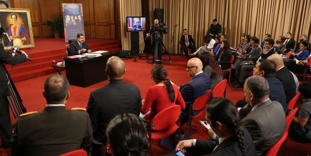 Presidente Maduro denuncia que Venezuela es centro de agresiones de todo tipo ảnh 1 Presidente Maduro denuncia que Venezuela es centro de agresiones de todo tipo ảnh 1